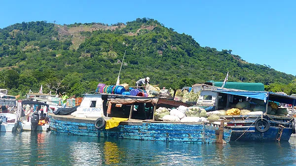 Ile de Nosy Be à Madagascar.