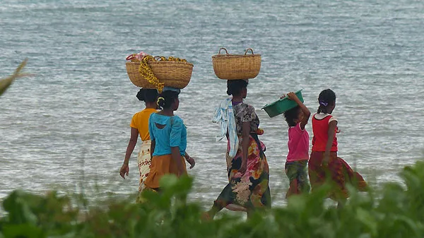 Ile de Nosy Be à Madagascar.